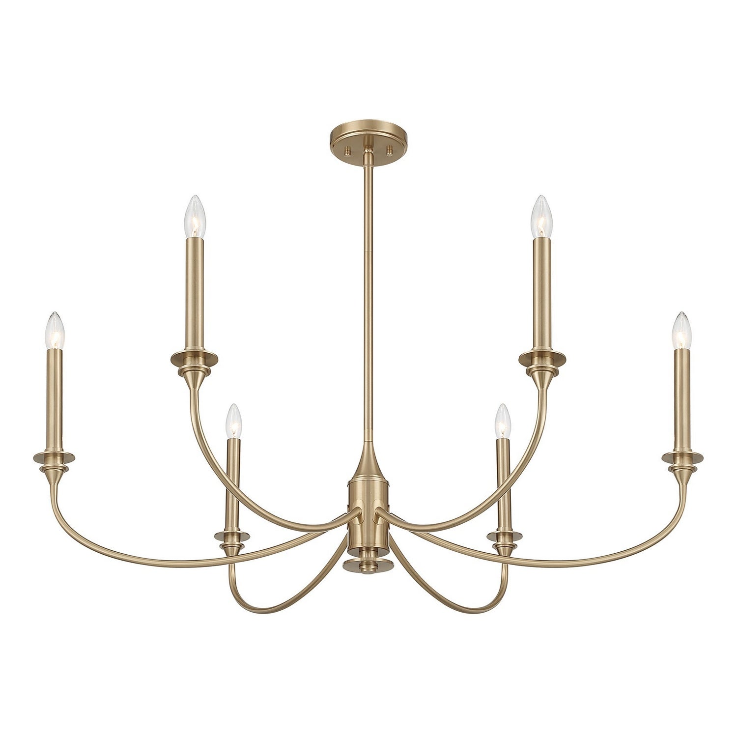 Savoy House - 1-1500-6-127 - Six Light Chandelier - Coventry - Noble Brass