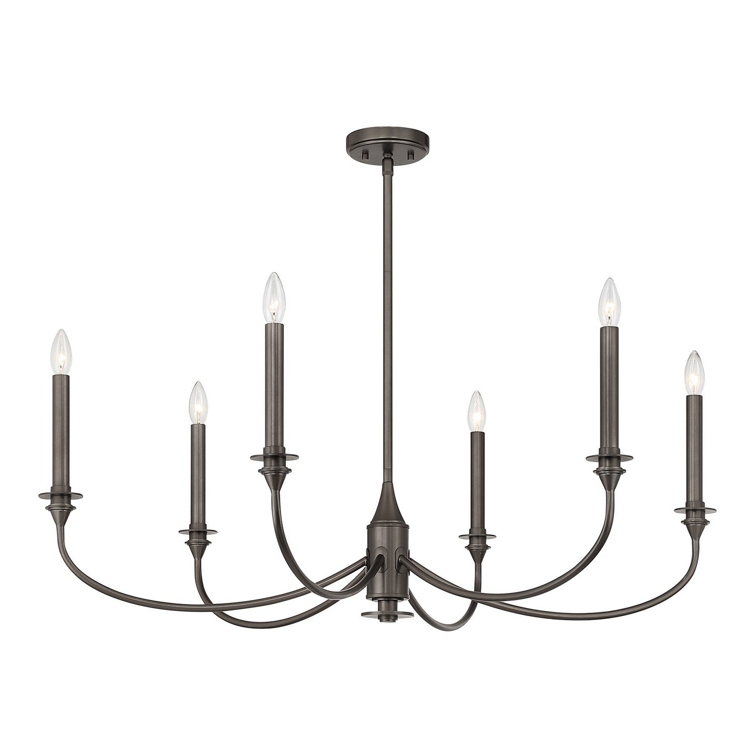 Savoy House - 1-1500-6-15 - Six Light Chandelier - Coventry - Mediterranean Bronze