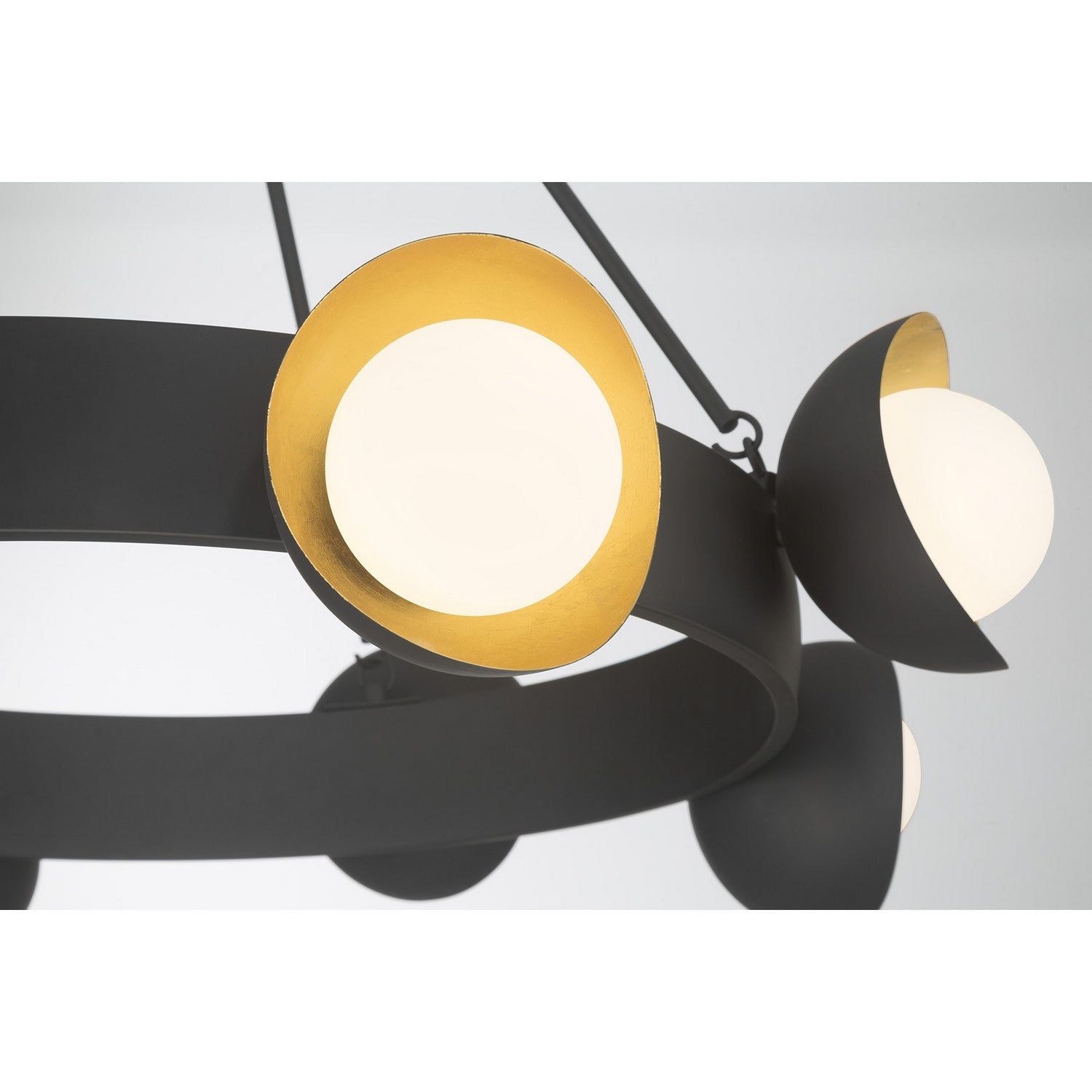 Savoy House - 1-2411-8-343 - LED Chandelier - Pierson - Black Cashmere/True Gold