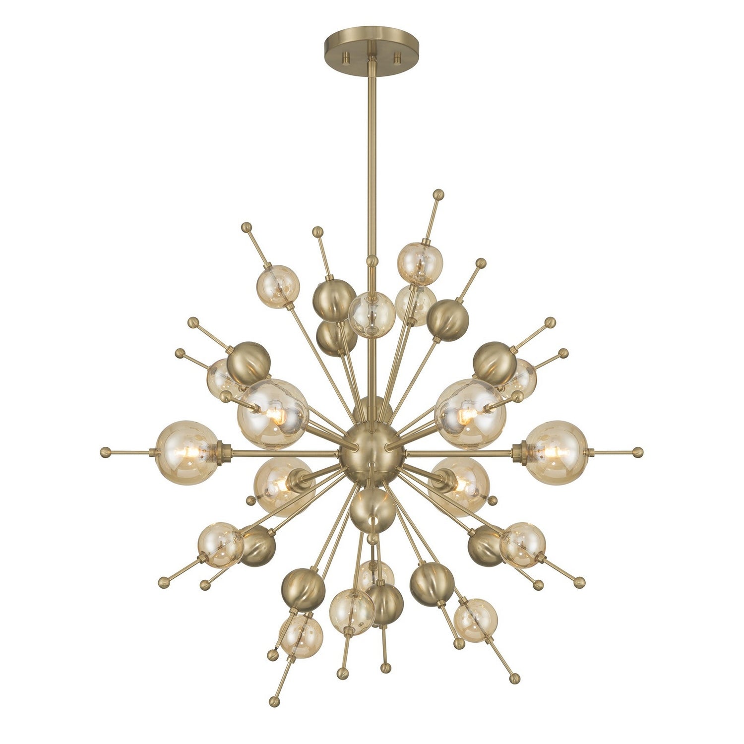 Savoy House - 1-2514-6-127 - Six Light Chandelier - Crescent - Noble Brass