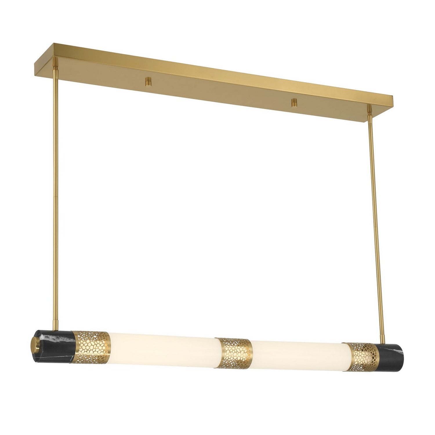 Savoy House - 1-2917-1-322 - LED Linear Chandelier - Farrell - Warm Brass
