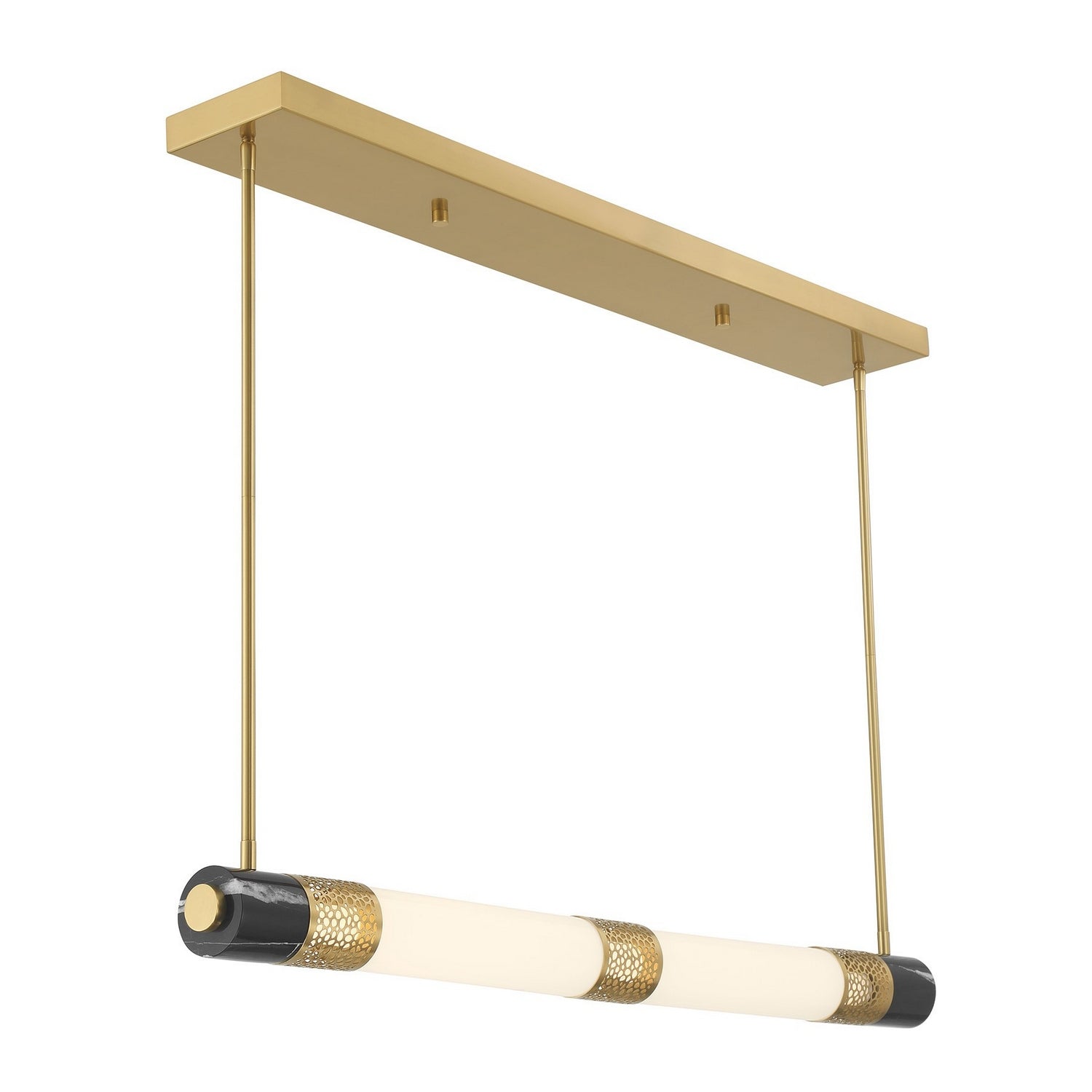 Savoy House - 1-2917-1-322 - LED Linear Chandelier - Farrell - Warm Brass