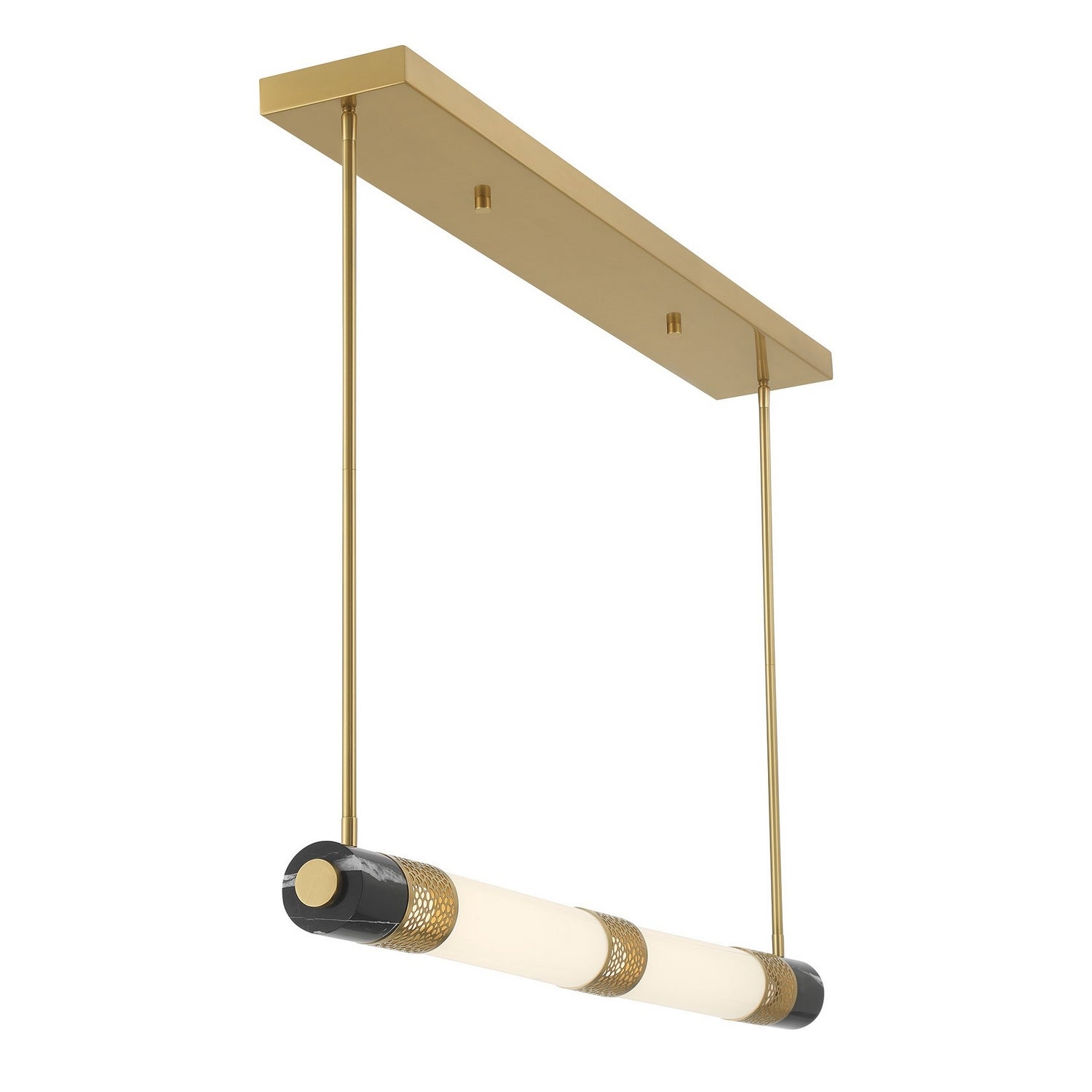Savoy House - 1-2917-1-322 - LED Linear Chandelier - Farrell - Warm Brass
