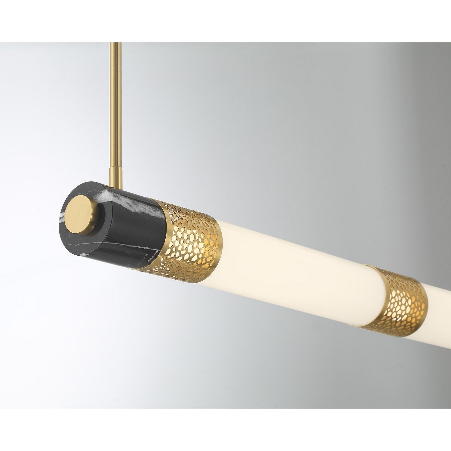 Savoy House - 1-2917-1-322 - LED Linear Chandelier - Farrell - Warm Brass