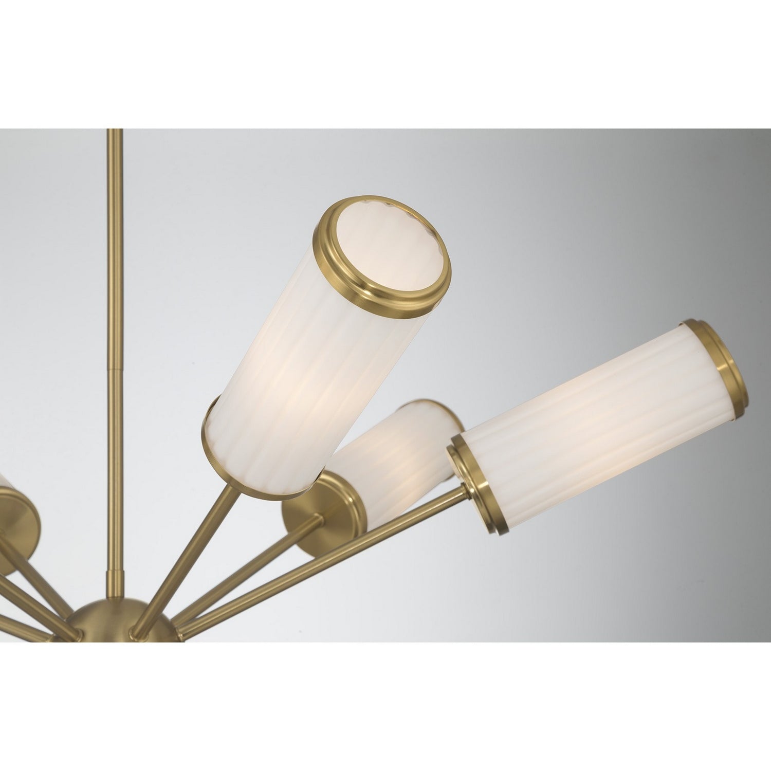 Savoy House - 1-3198-6-322 - Six Light Chandelier - Denison - Warm Brass