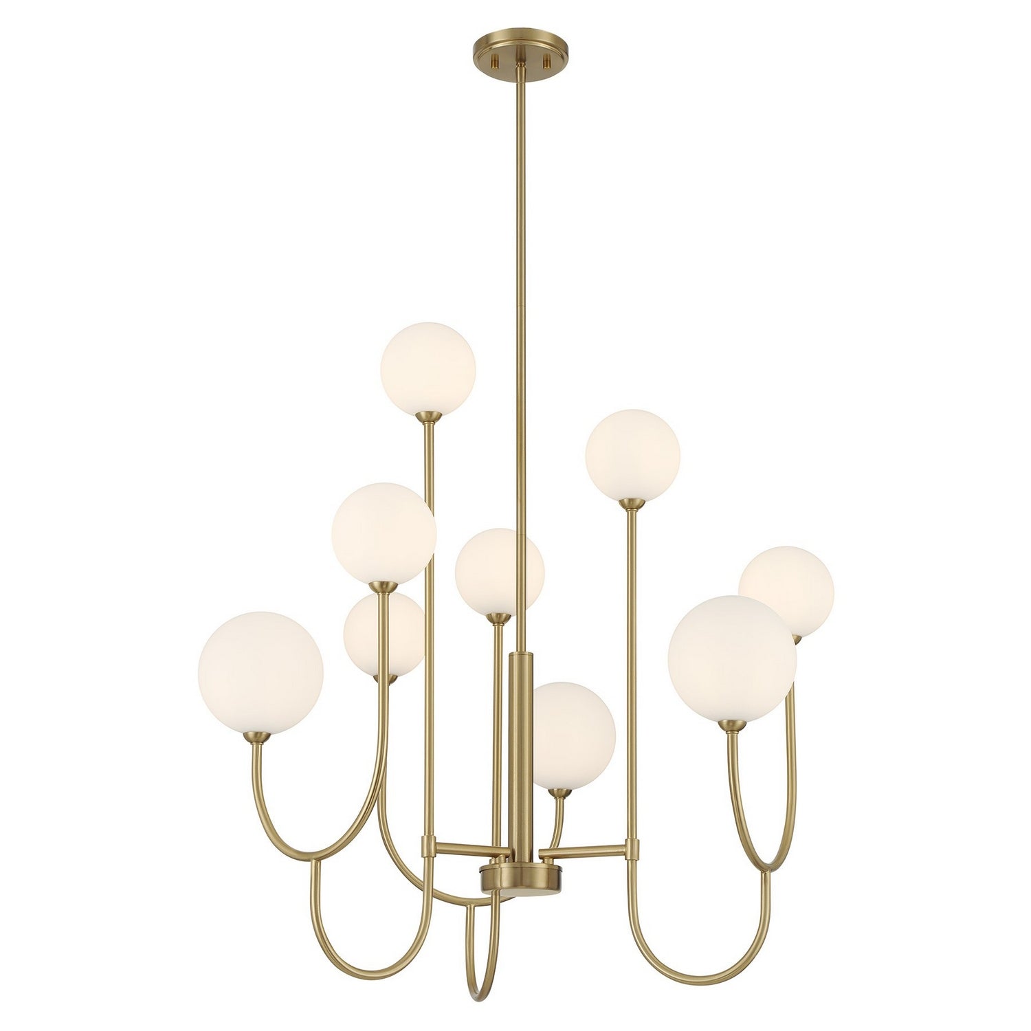 Savoy House - 1-5980-9-127 - Nine Light Chandelier - Chester - Noble Brass
