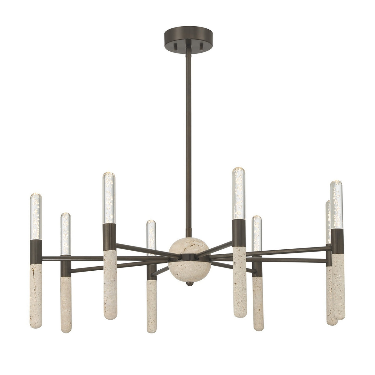 Savoy House - 1-9716-8-15 - LED Chandelier - Linden - Mediterranean Bronze