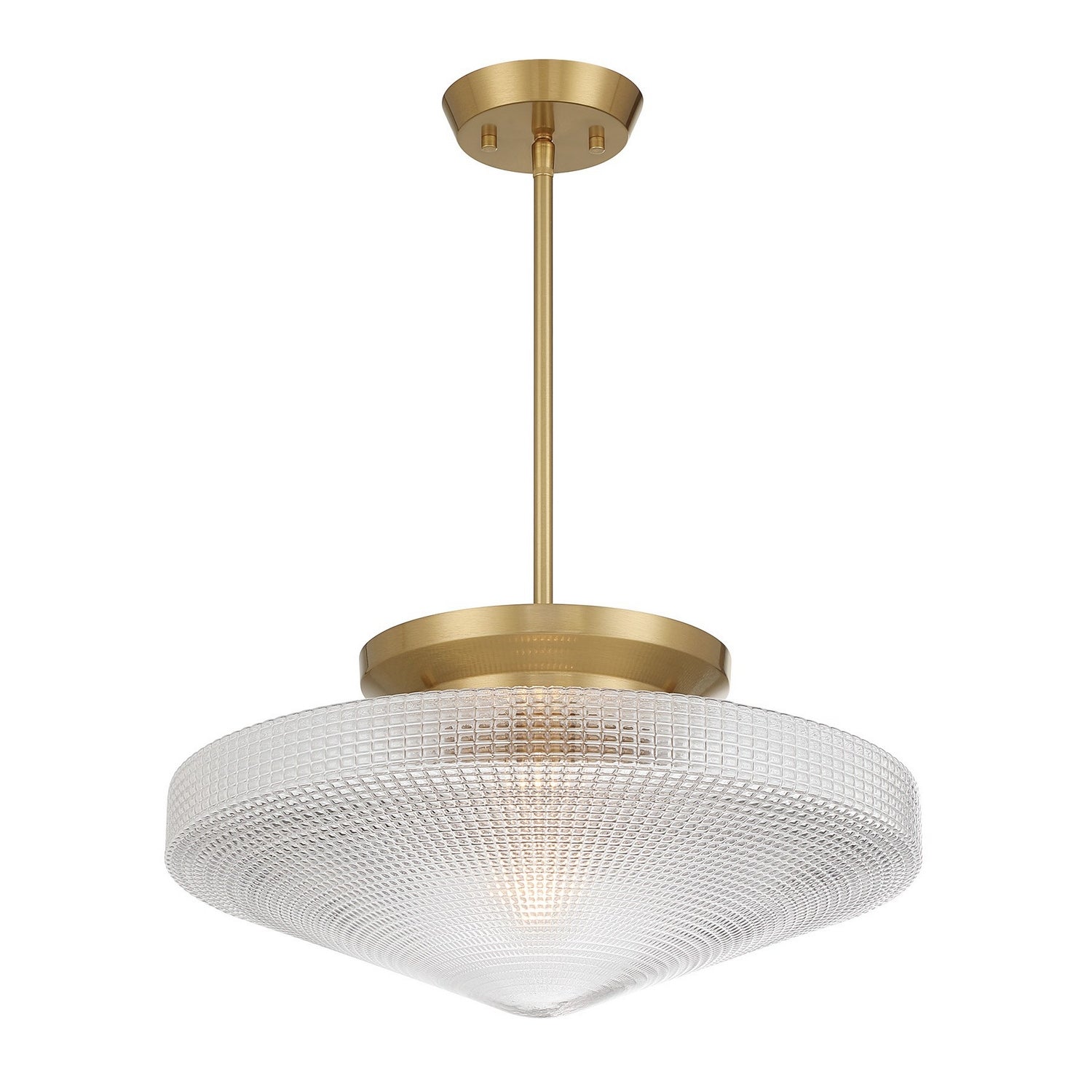 Savoy House - 6-4464-1-322 - One Light Convertible - Norwich - Warm Brass
