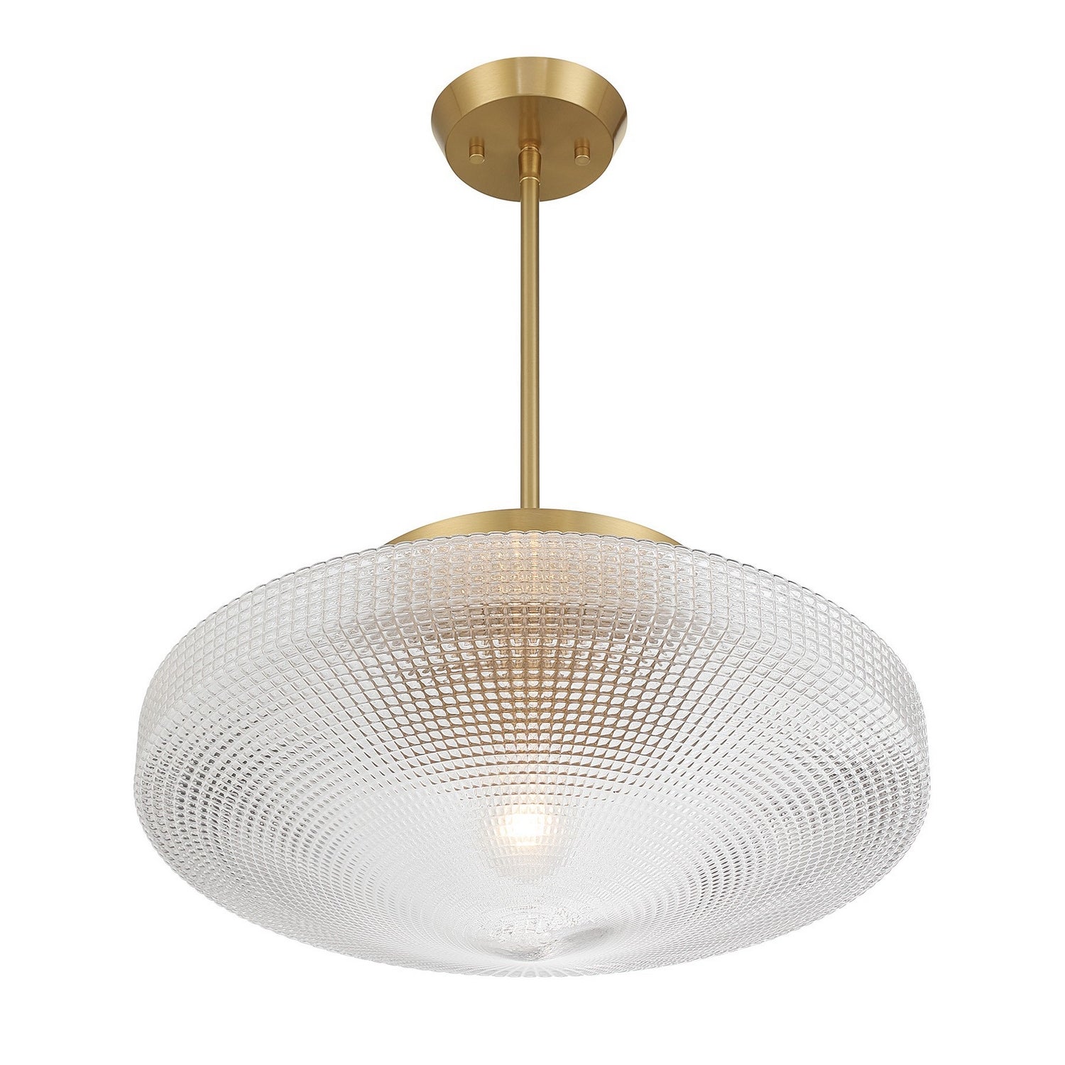 Savoy House - 6-4464-1-322 - One Light Convertible - Norwich - Warm Brass