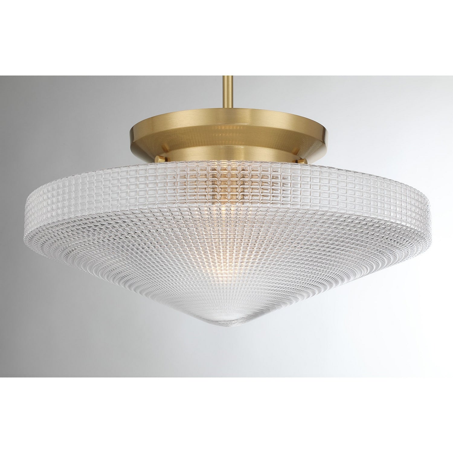 Savoy House - 6-4464-1-322 - One Light Convertible - Norwich - Warm Brass
