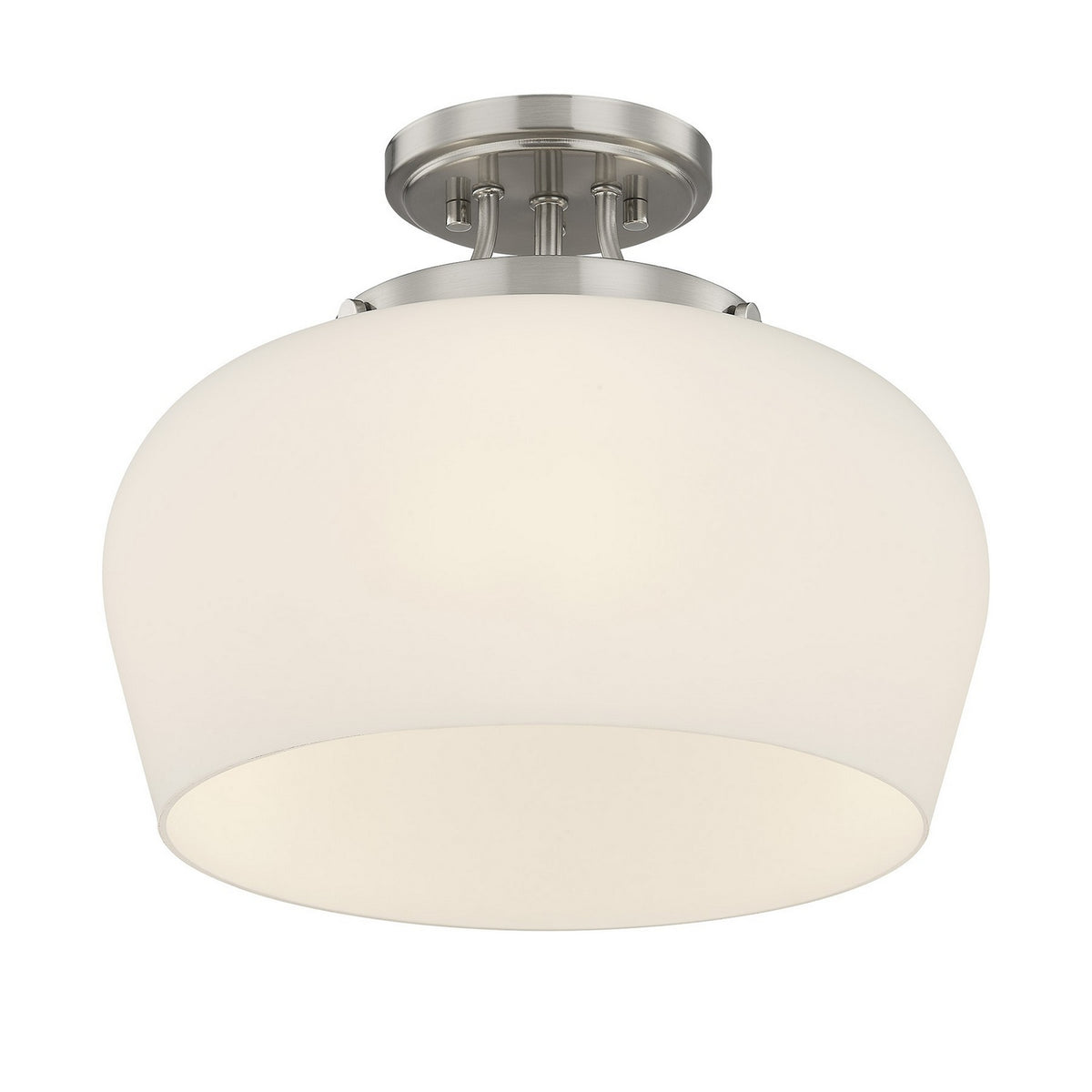 Savoy House - 6-6035-3-SN - Three Light Semi-Flush Mount - Octave - Satin Nickel