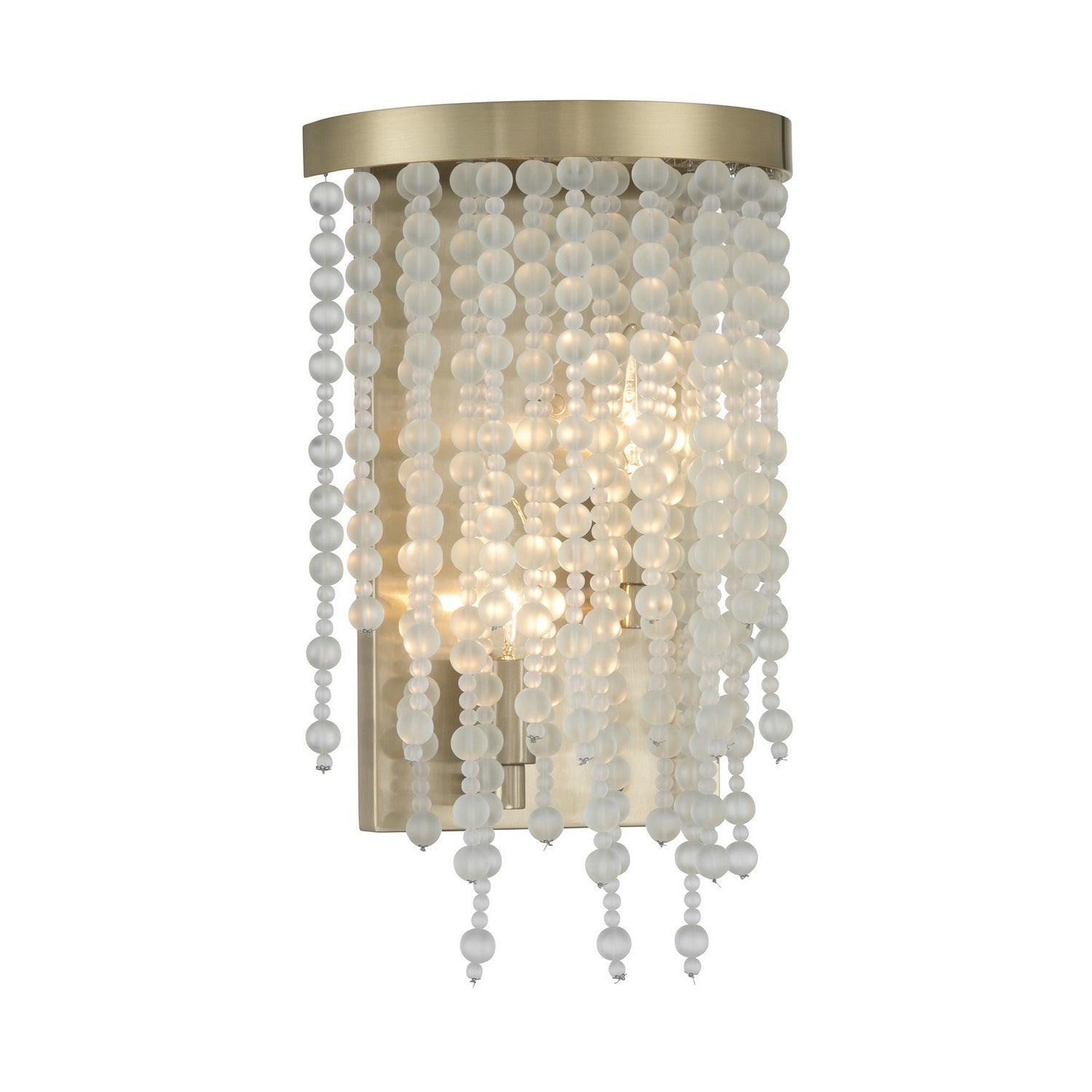 Savoy House - 9-6452-2-127 - Two Light Wall Sconce - Jeanette - Noble Brass
