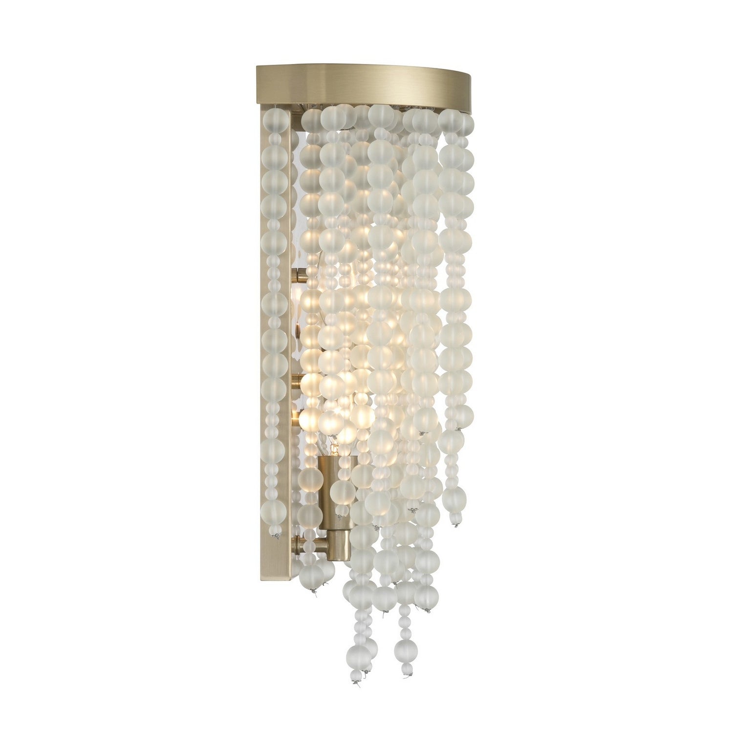 Savoy House - 9-6452-2-127 - Two Light Wall Sconce - Jeanette - Noble Brass