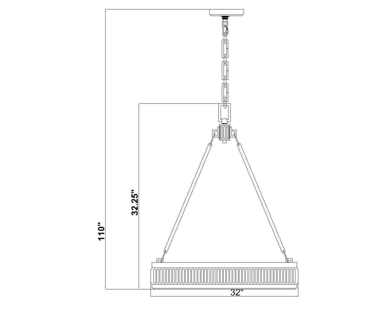Z-Lite - 3046P32-SN-LED - LED Pendant - Quinn - Satin Nickel