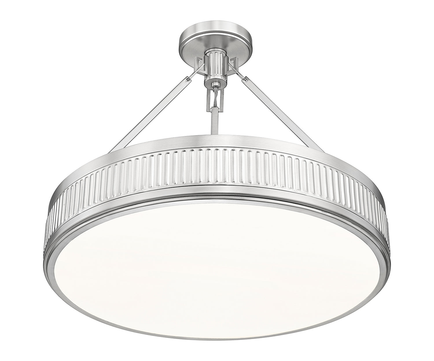 Z-Lite - 3046SF22-SN-LED - LED Semi Flush Mount - Quinn - Satin Nickel