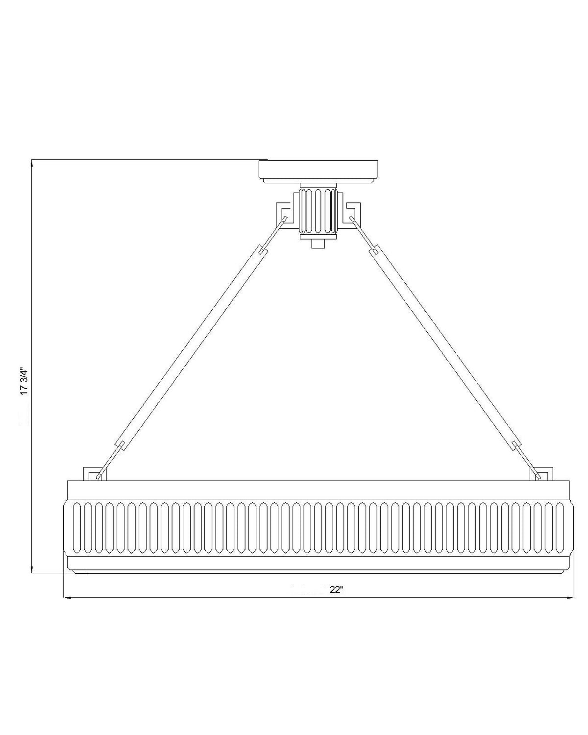 Z-Lite - 3046SF22-SN-LED - LED Semi Flush Mount - Quinn - Satin Nickel