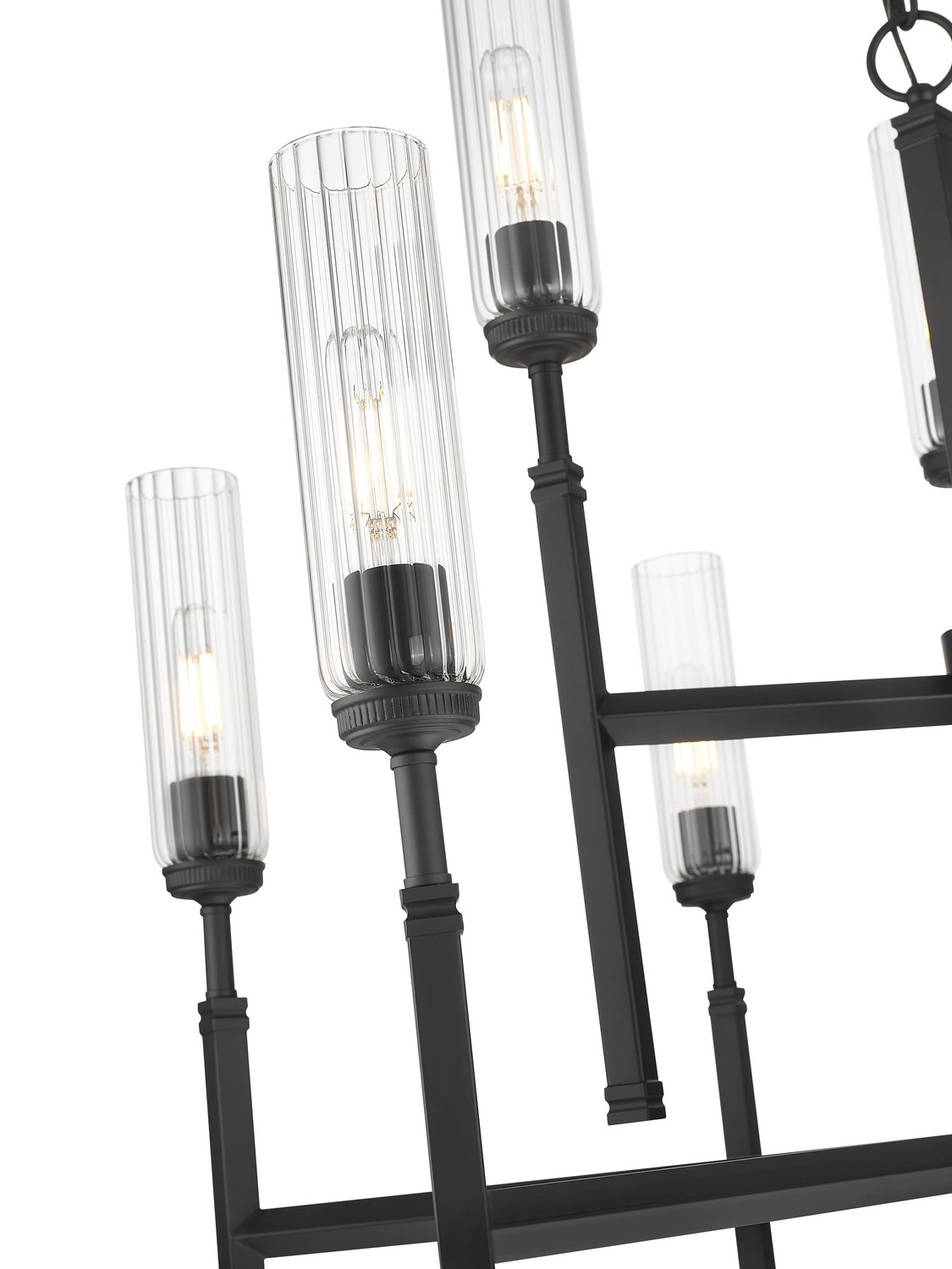 Z-Lite - 3047-9MB - Nine Light Chandelier - Esme - Matte Black