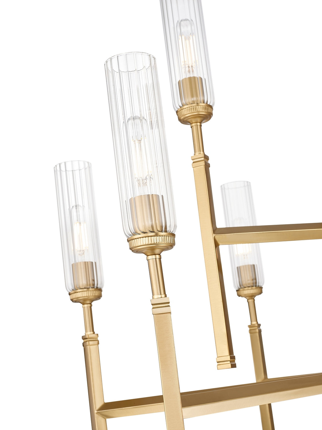 Z-Lite - 3047-9MGLD - Nine Light Chandelier - Esme - Modern Gold