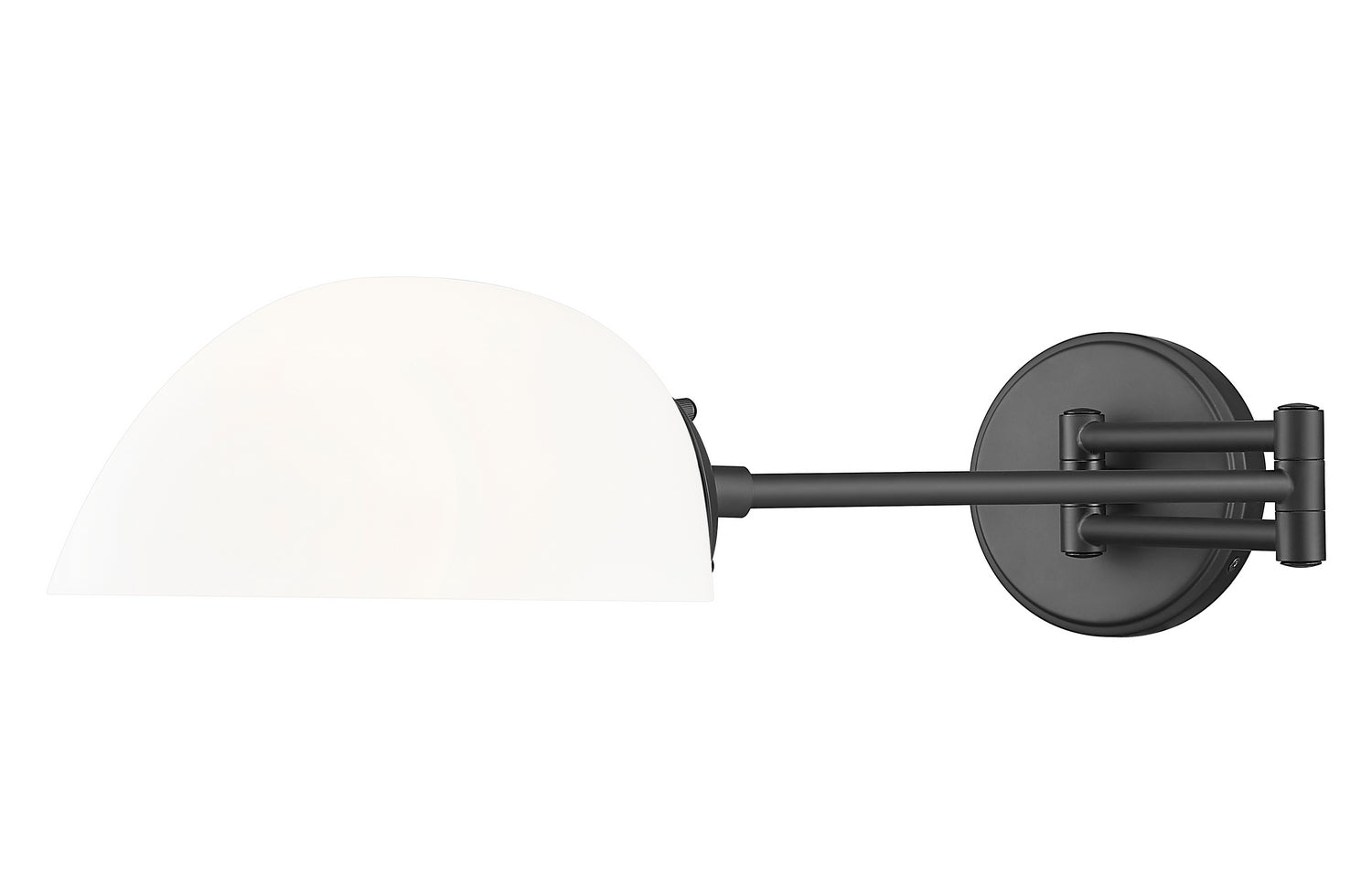 Z-Lite - 3048S-MB - One Light Wall Sconce - Breton - Matte Black
