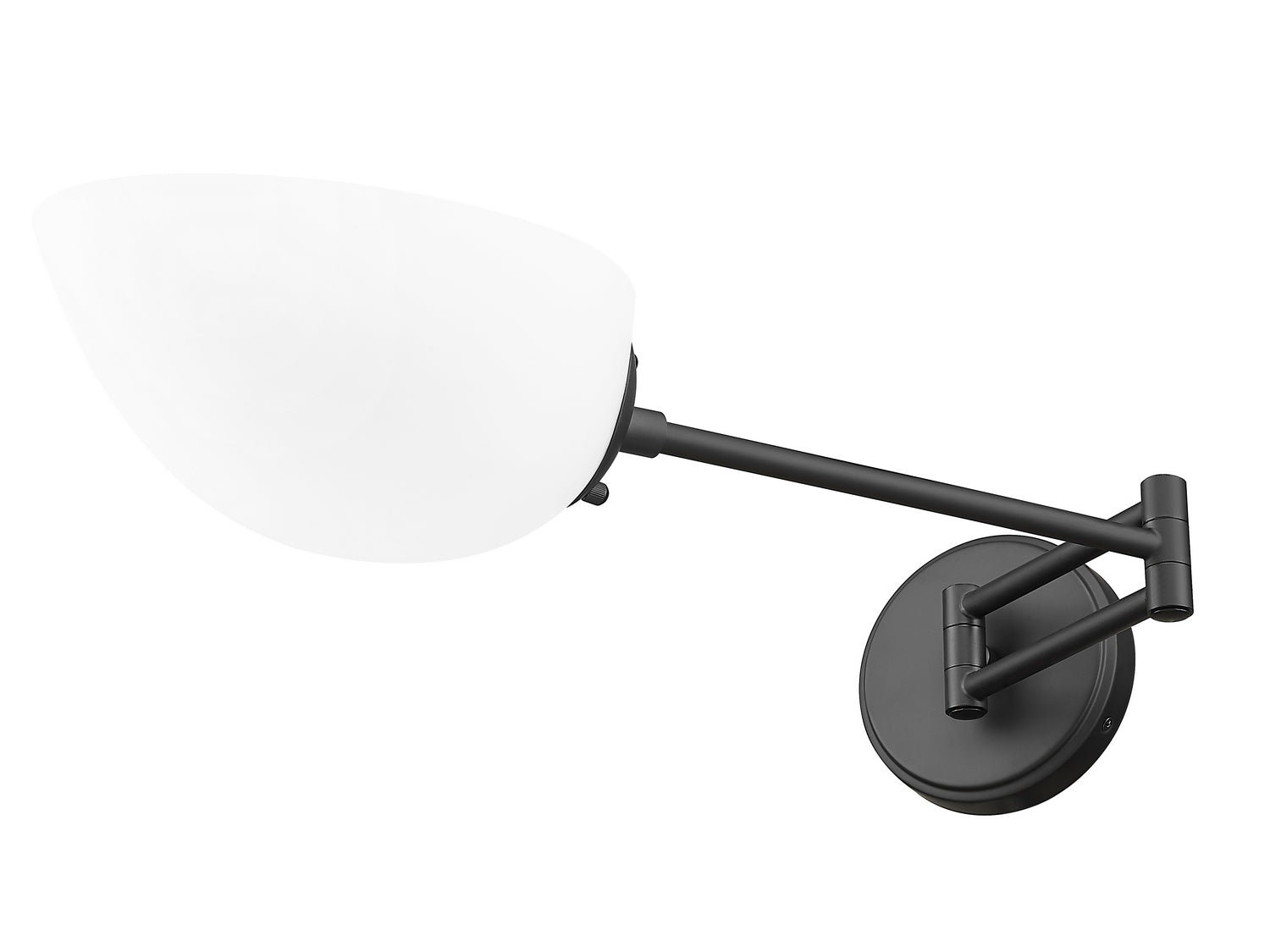 Z-Lite - 3048S-MB - One Light Wall Sconce - Breton - Matte Black
