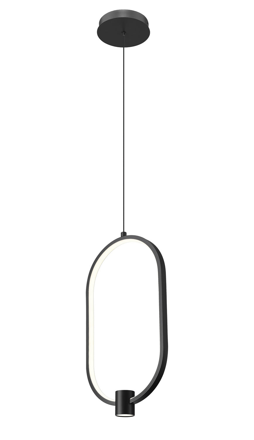 Z-Lite - 4101-10MB-LED - LED Pendant - Saros - Matte Black