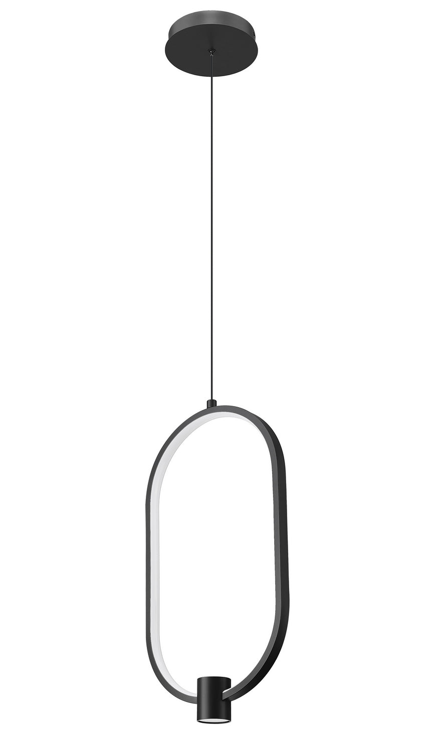 Z-Lite - 4101-10MB-LED - LED Pendant - Saros - Matte Black