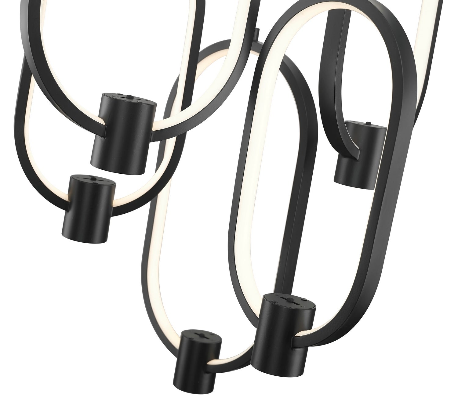 Z-Lite - 4101-5MB-LED - LED Chandelier - Saros - Matte Black