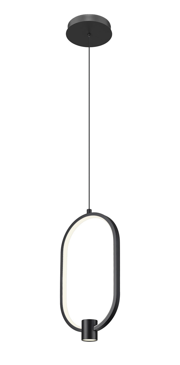 Z-Lite - 4101-8MB-LED - LED Pendant - Saros - Matte Black
