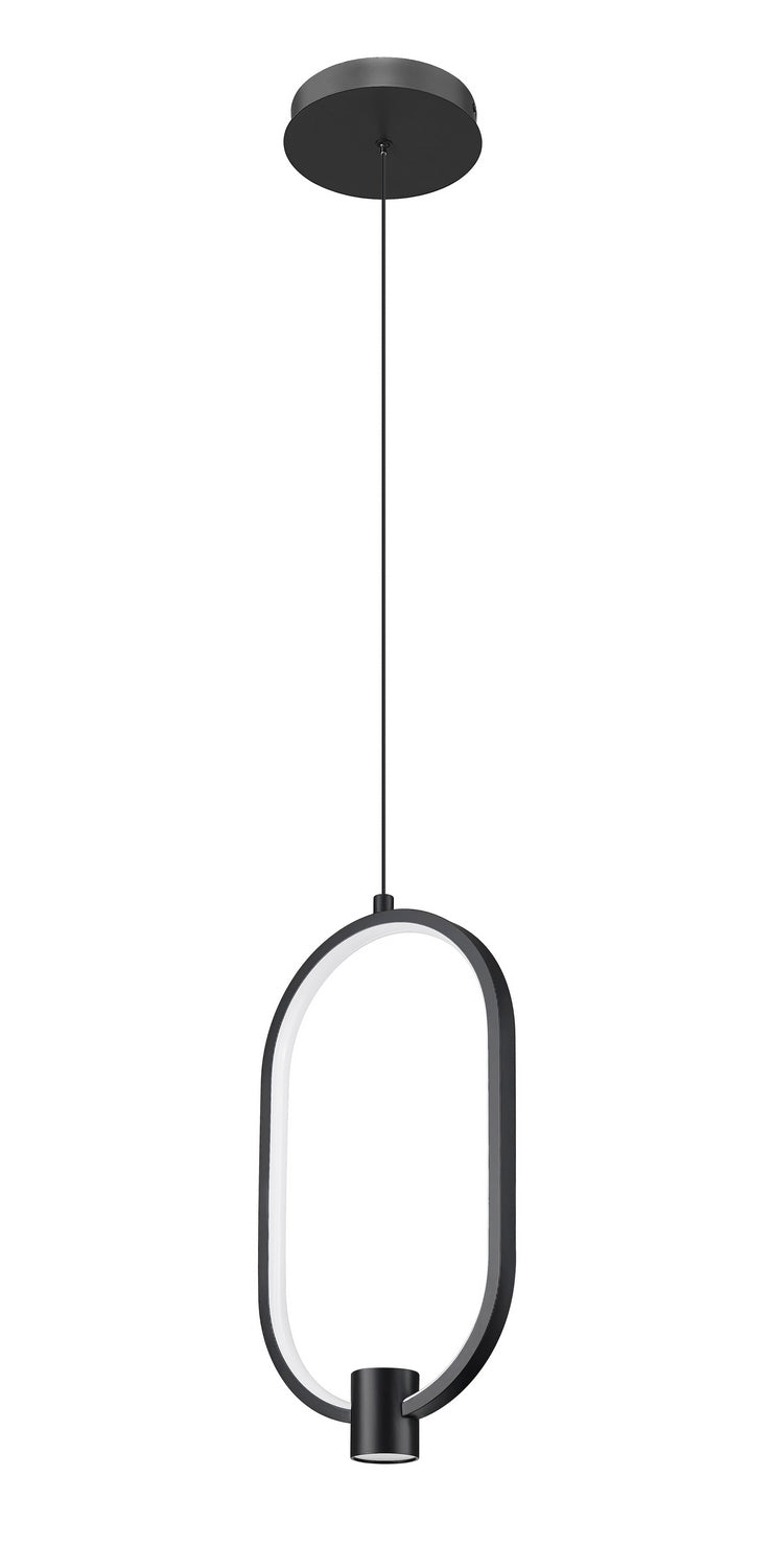 Z-Lite - 4101-8MB-LED - LED Pendant - Saros - Matte Black