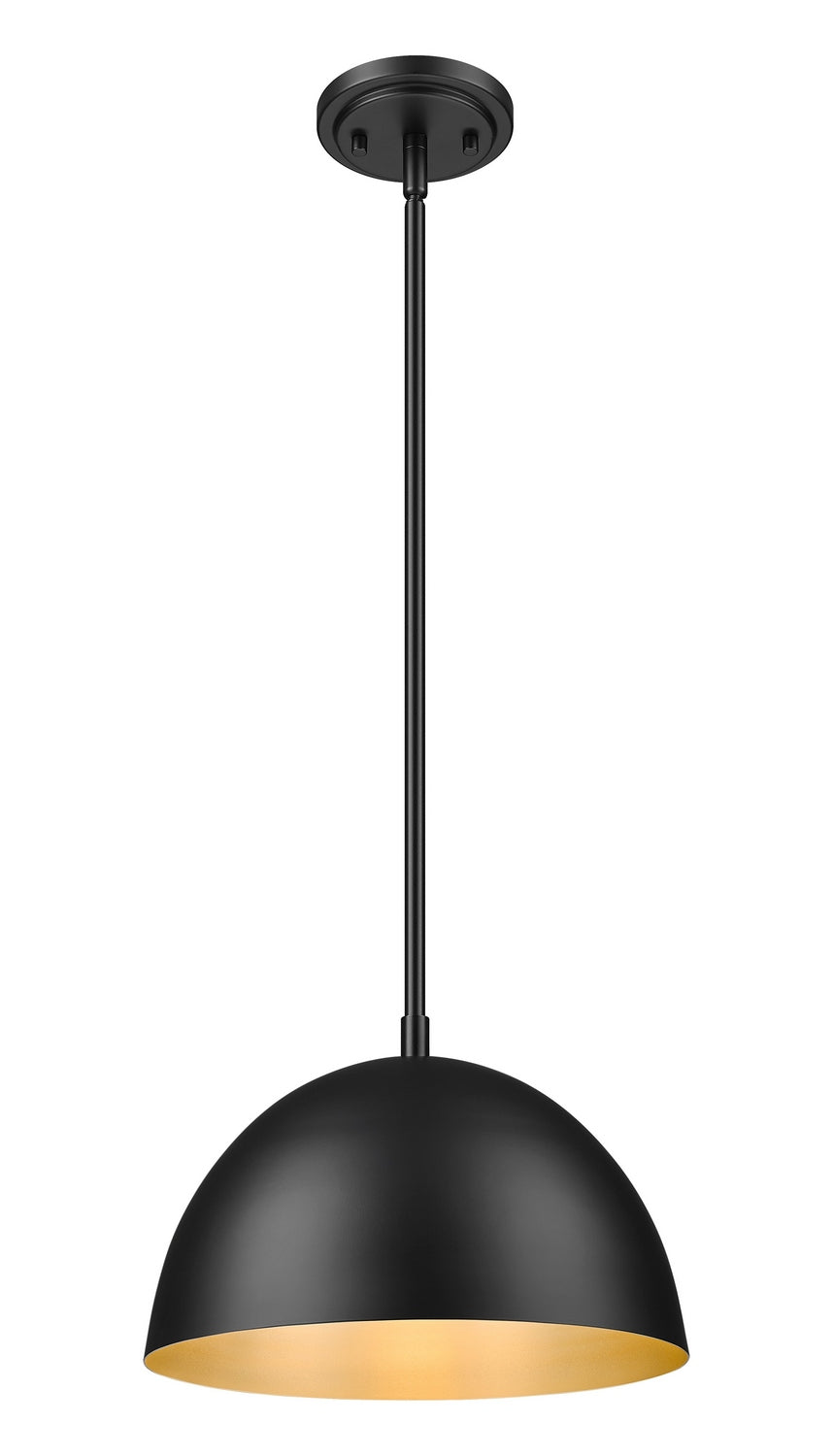 Z-Lite - 4501P12-MB - One Light Pendant - Vega - Matte Black