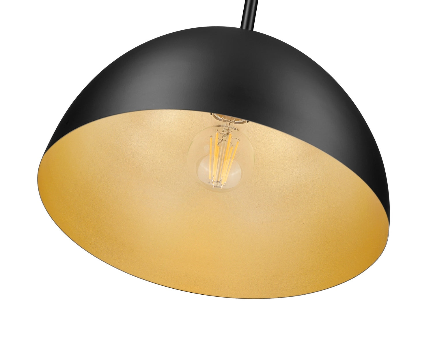 Z-Lite - 4501P12-MB - One Light Pendant - Vega - Matte Black