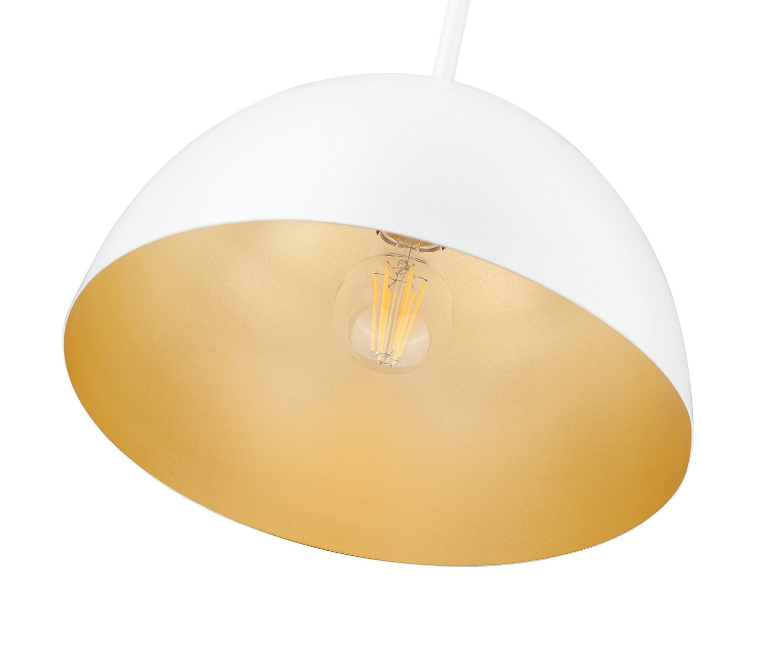 Z-Lite - 4501P12-MW - One Light Pendant - Vega - Matte White