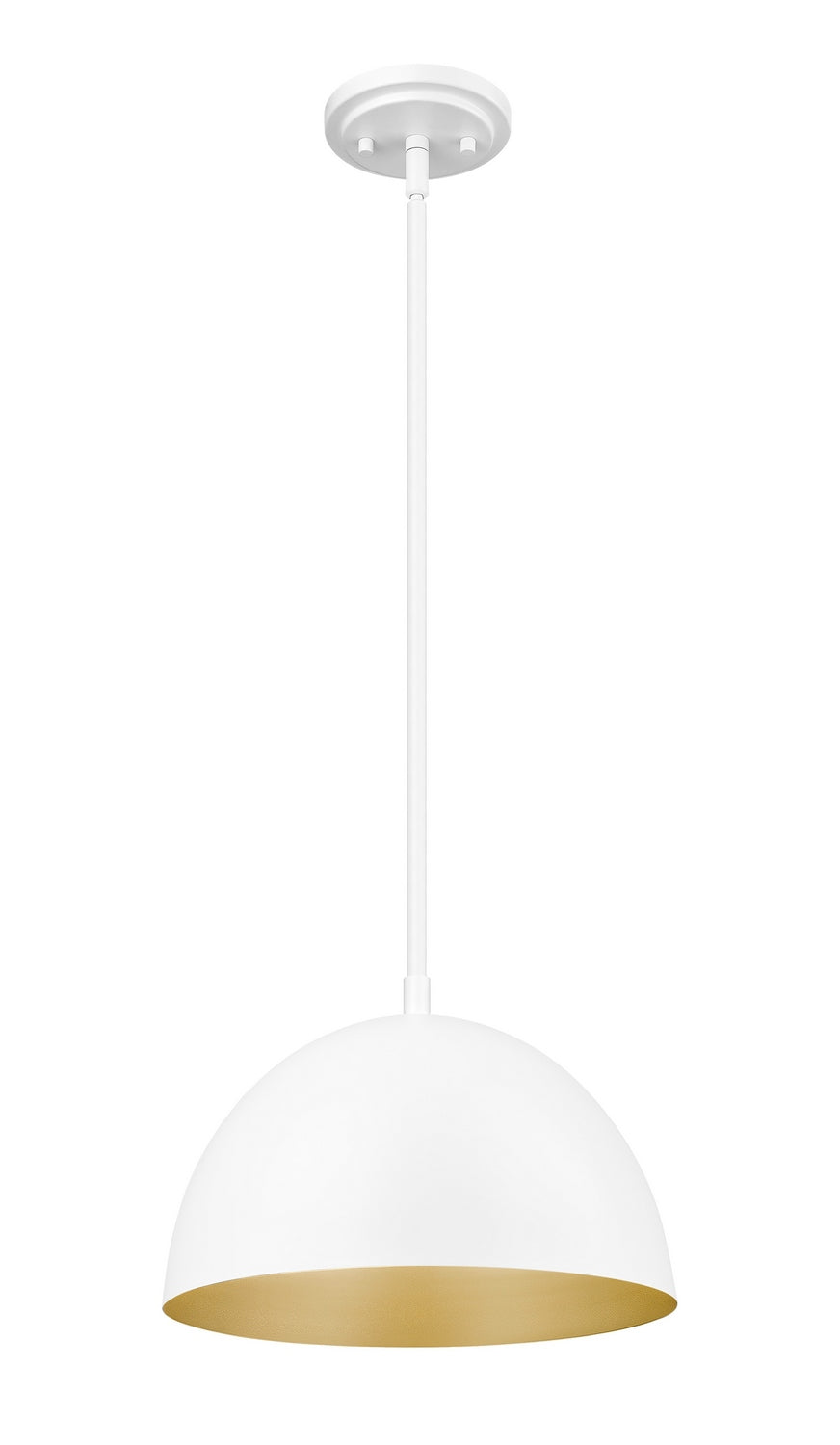 Z-Lite - 4501P12-MW - One Light Pendant - Vega - Matte White