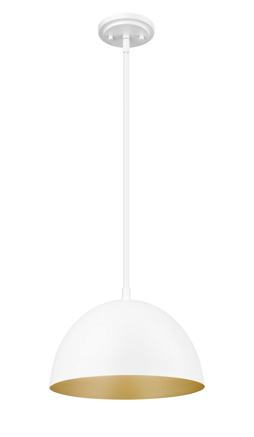 Z-Lite - 4501P12-MW - One Light Pendant - Vega - Matte White