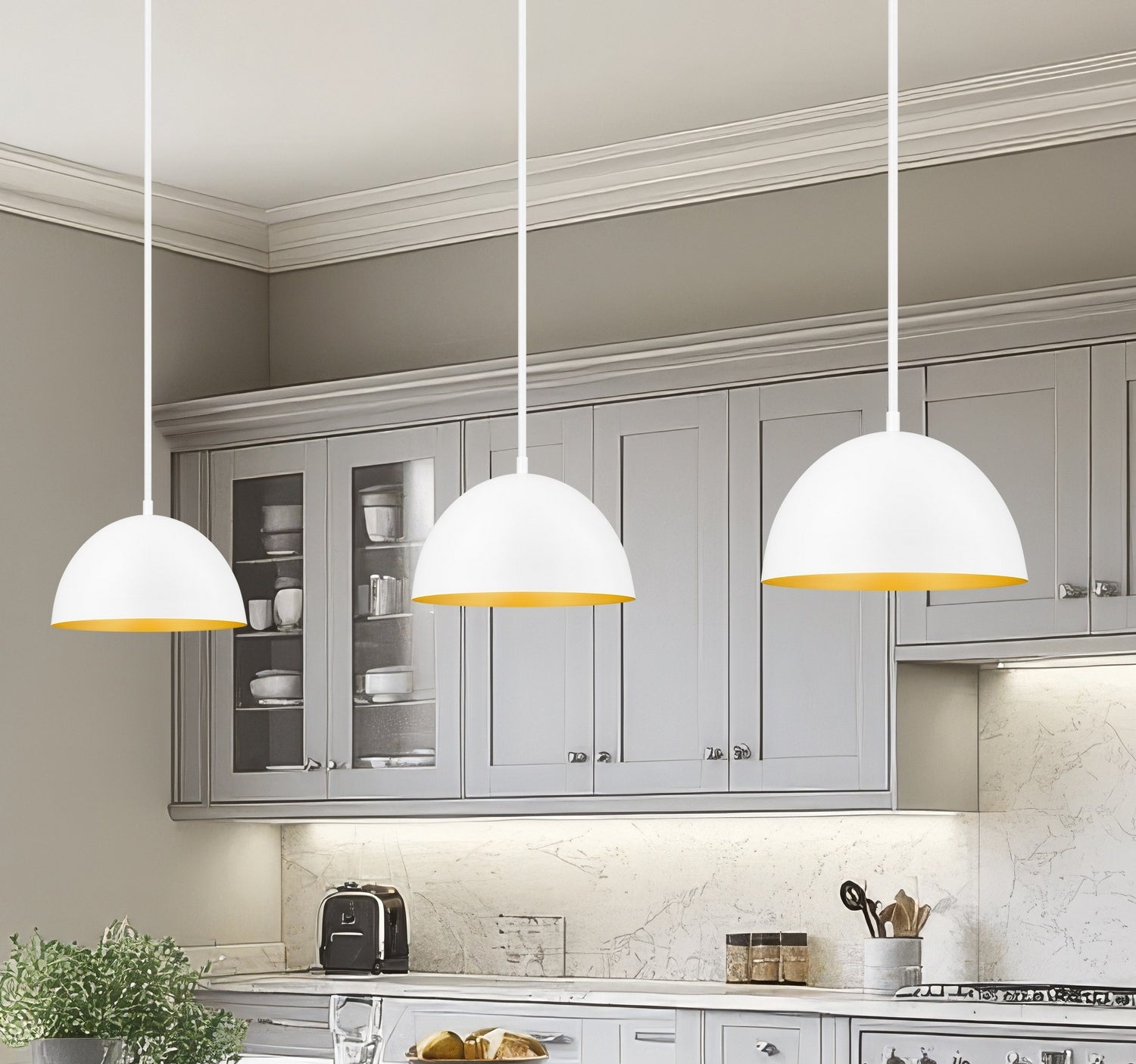 Z-Lite - 4501P12-MW - One Light Pendant - Vega - Matte White