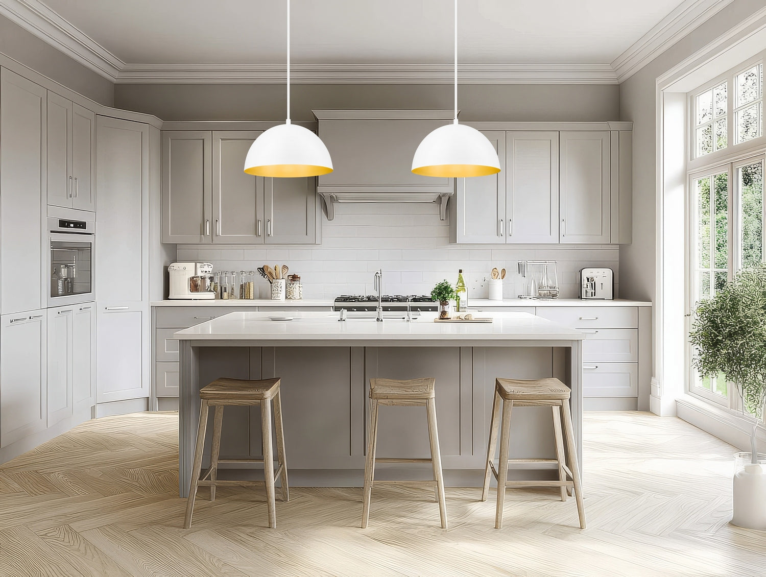Z-Lite - 4501P16-MW - One Light Pendant - Vega - Matte White