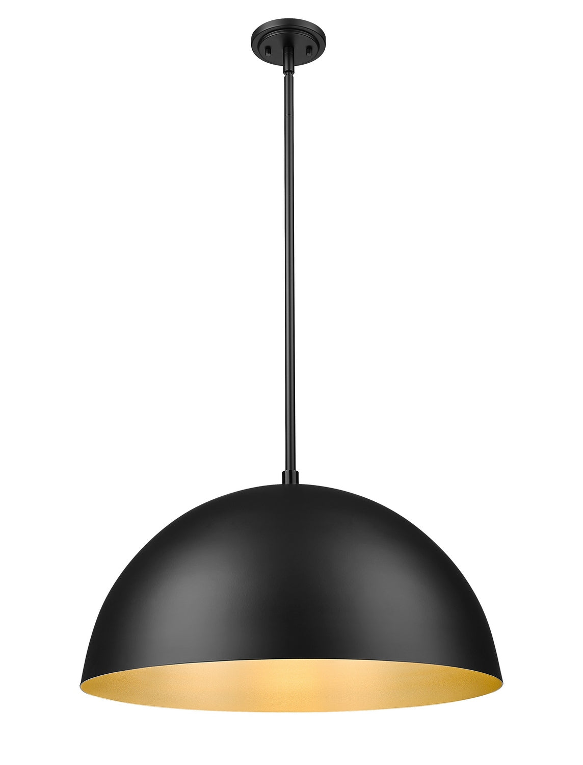 Z-Lite - 4501P24-MB - Three Light Pendant - Vega - Matte Black