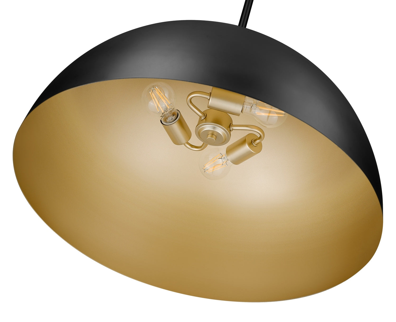 Z-Lite - 4501P24-MB - Three Light Pendant - Vega - Matte Black