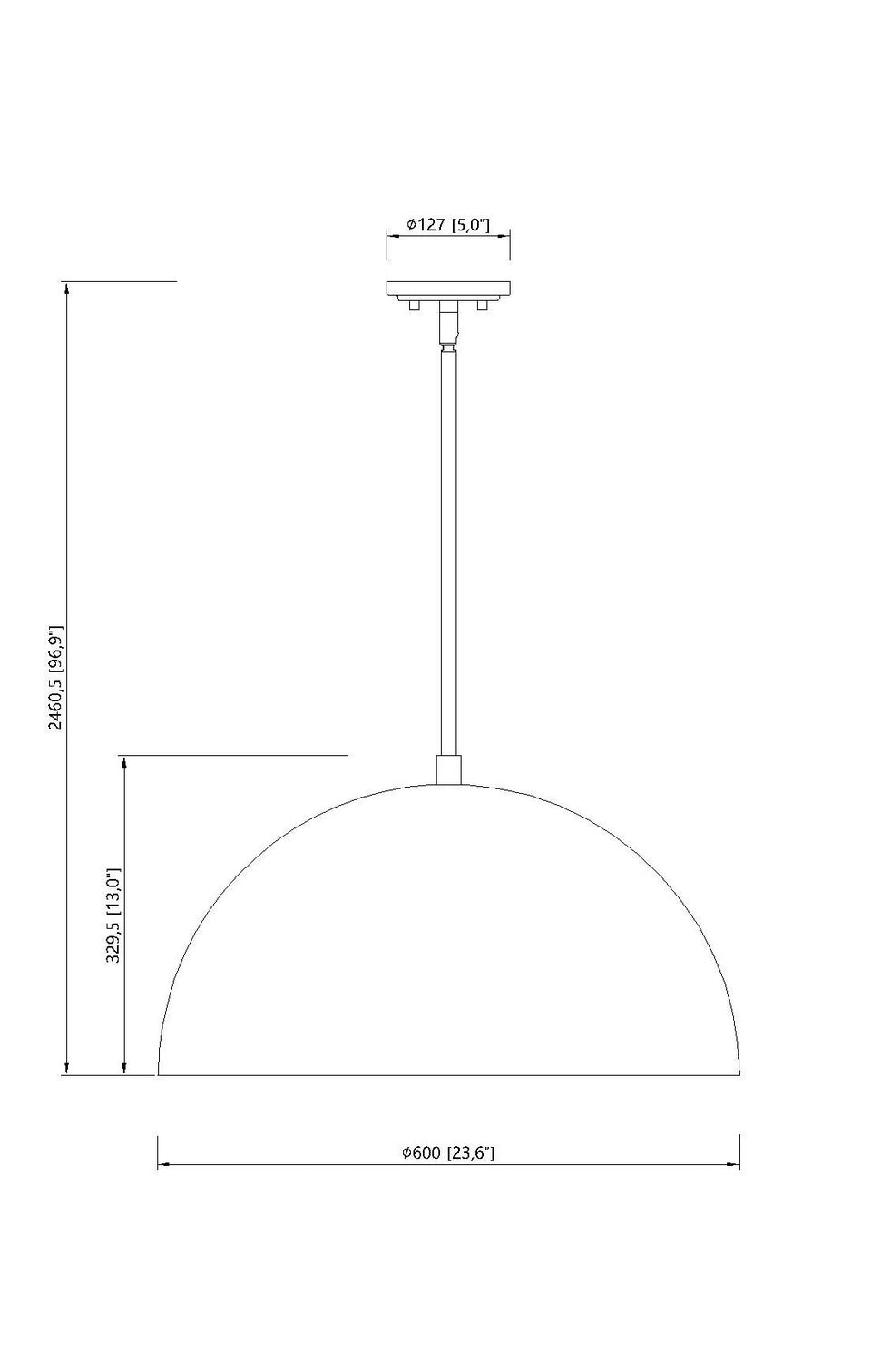 Z-Lite - 4501P24-MB - Three Light Pendant - Vega - Matte Black