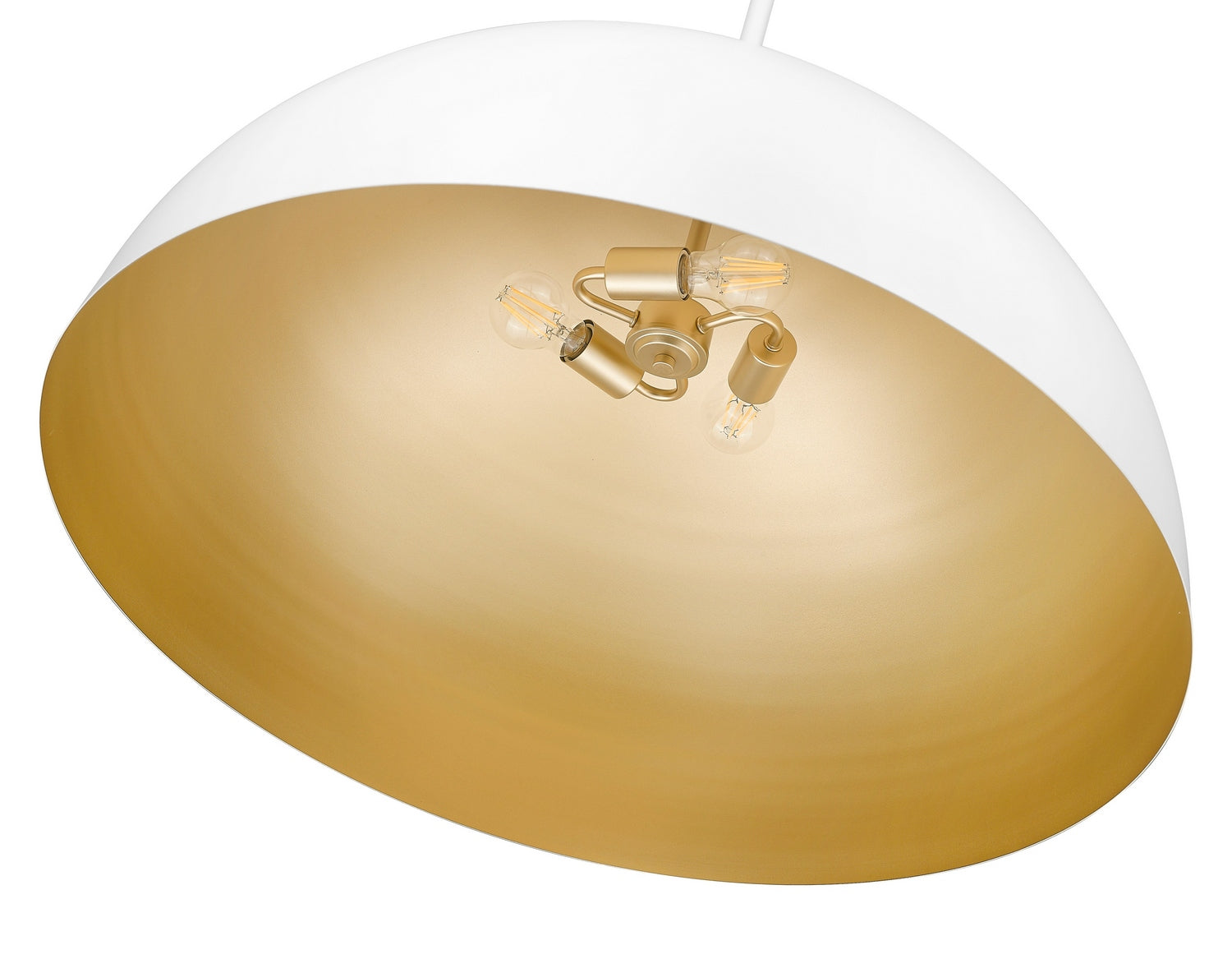 Z-Lite - 4501P32-MW - Three Light Pendant - Vega - Matte White