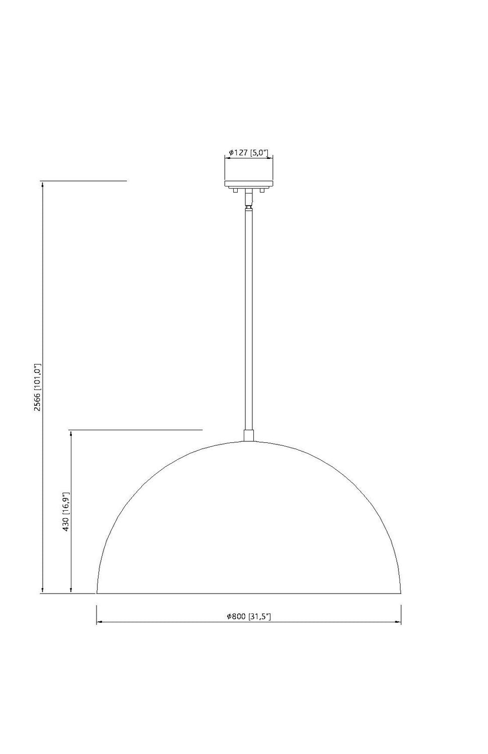 Z-Lite - 4501P32-MW - Three Light Pendant - Vega - Matte White
