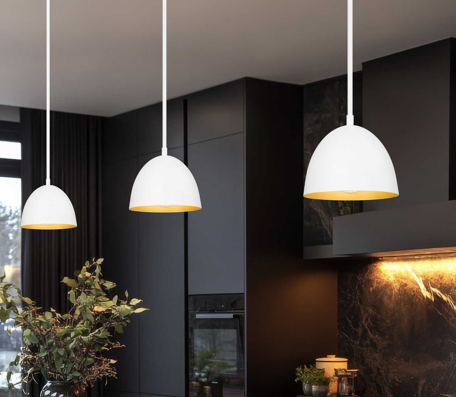 Z-Lite - 4501P8-MW - One Light Pendant - Vega - Matte White