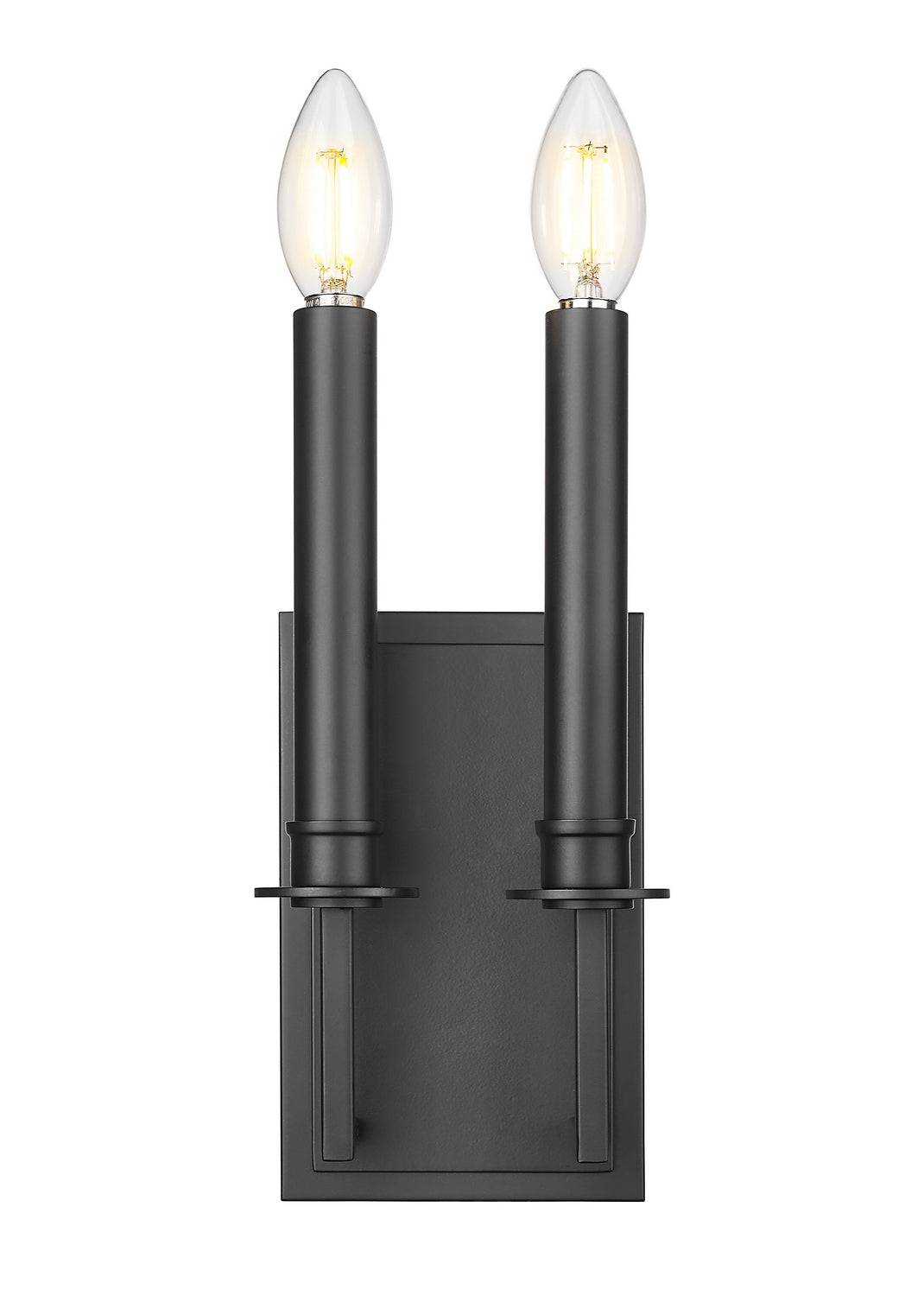 Z-Lite - 4503-2S-MB - One Light Wall Sconce - Orson - Matte Black