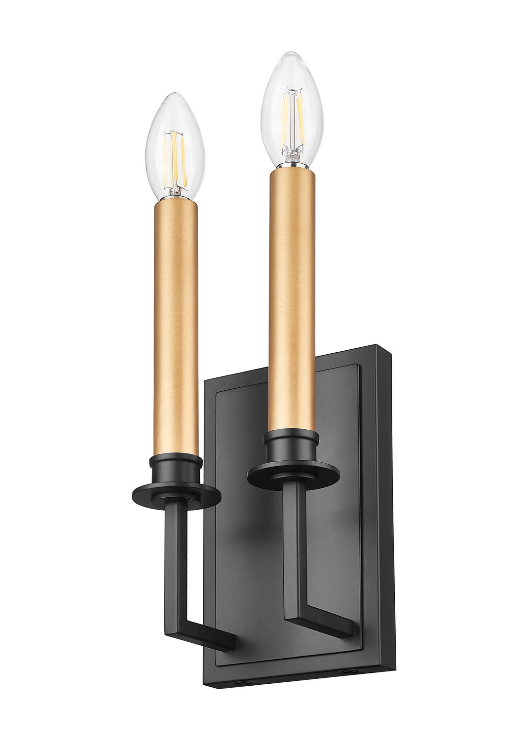 Z-Lite - 4503-2S-MB - One Light Wall Sconce - Orson - Matte Black