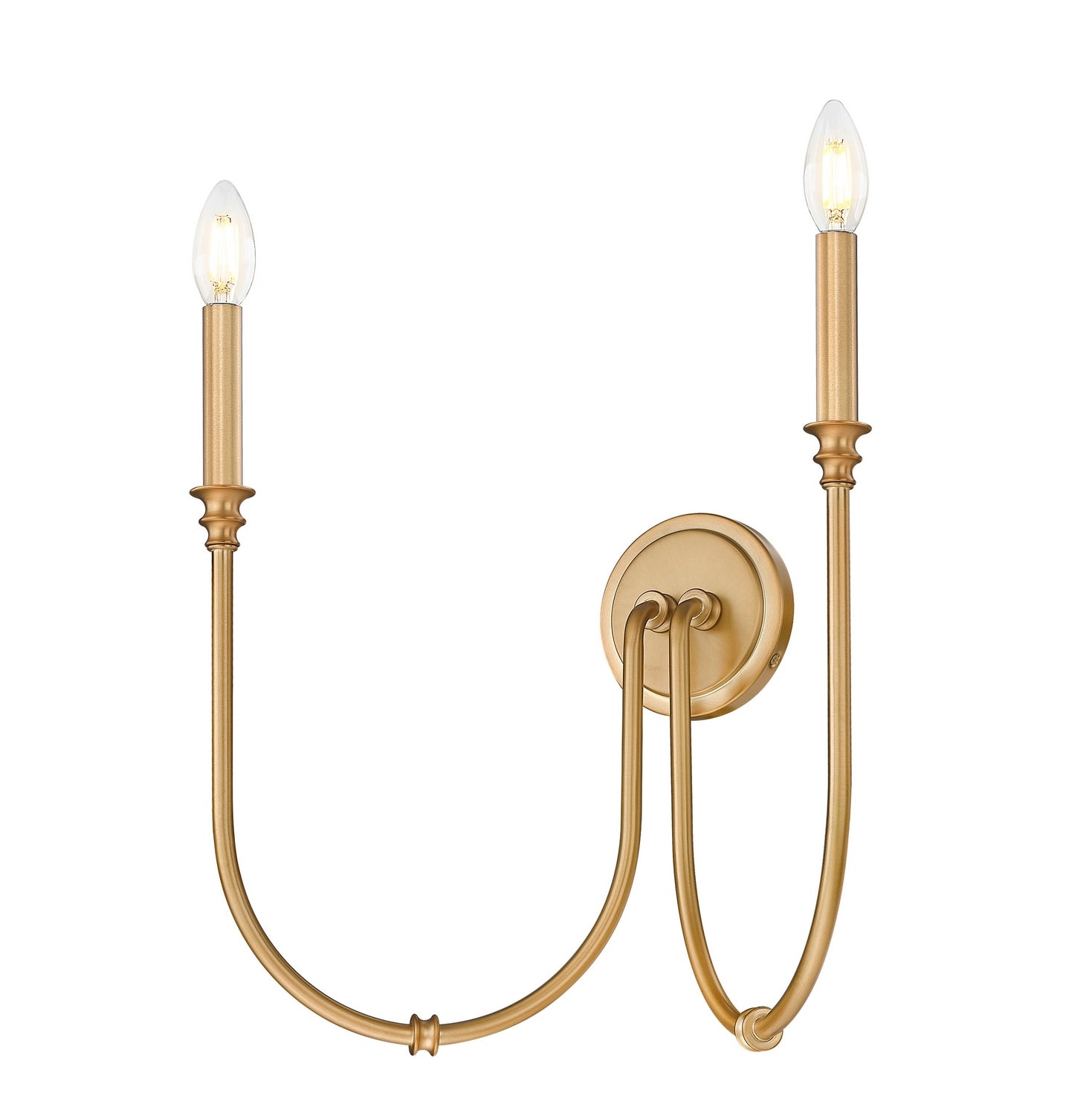 Z-Lite - 4505-2S-RB - Two Light Wall Sconce - Jisele - Rubbed Brass