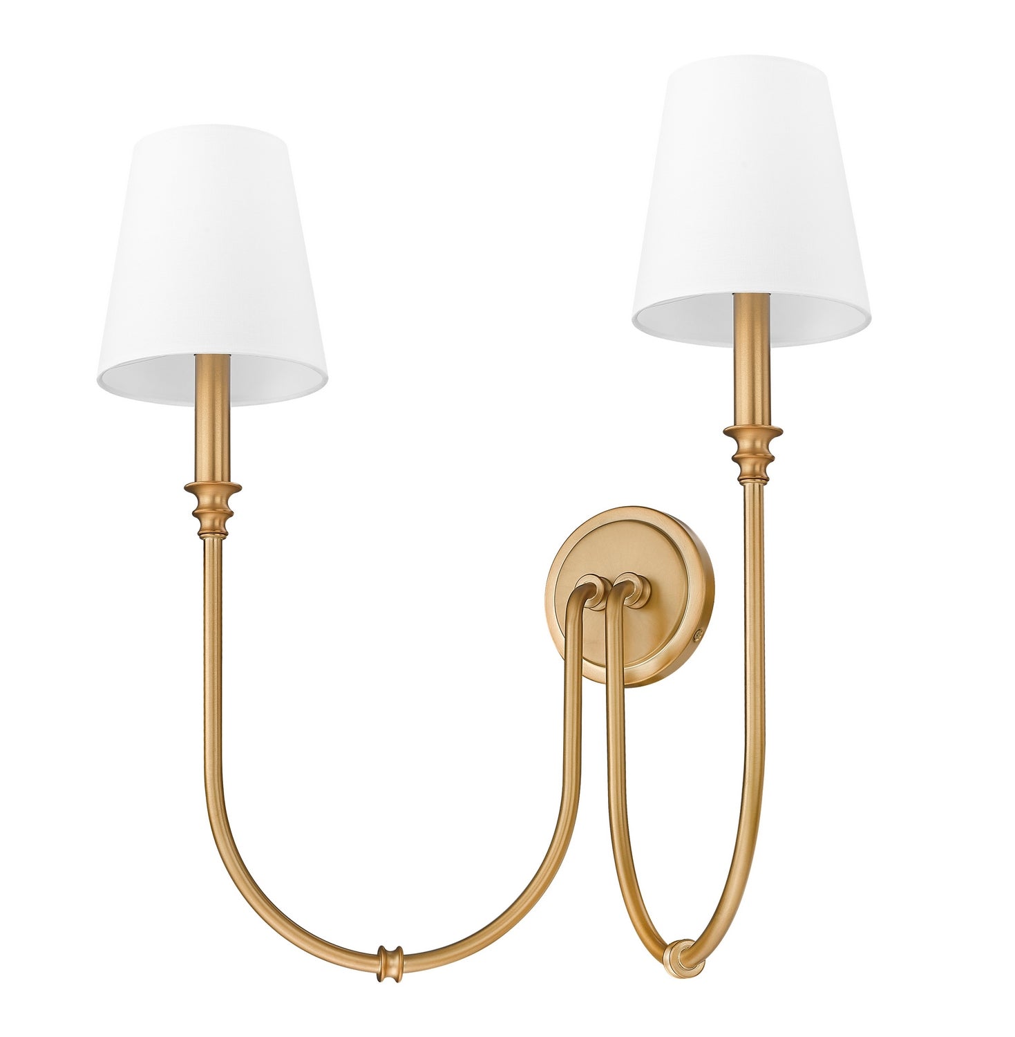 Z-Lite - 4505-2S-RB - Two Light Wall Sconce - Jisele - Rubbed Brass