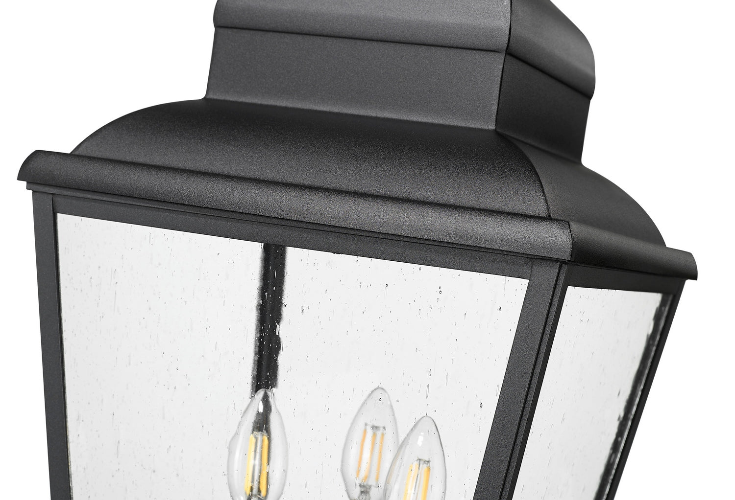 Z-Lite - 5029PHBR-564P-BK - Three Light Outdoor Post Mount - Raphael - Sand Black