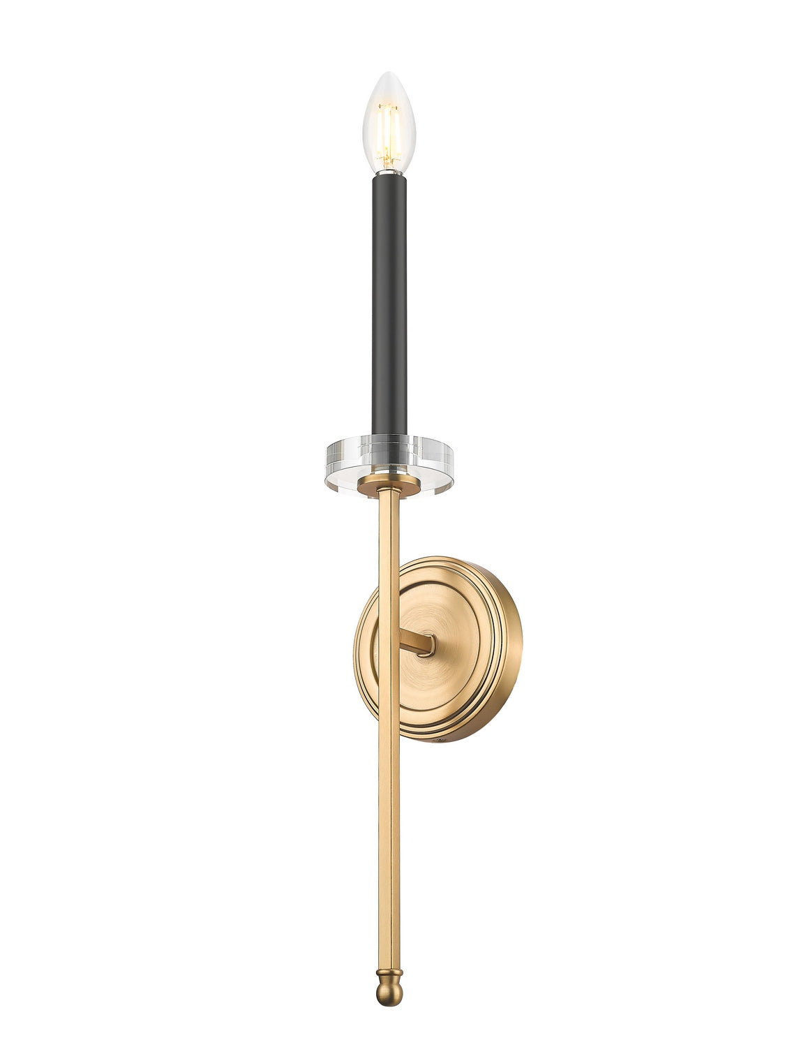 Z-Lite - 6100-1S-MGLD - One Light Wall Sconce - Gaultier - Modern Gold