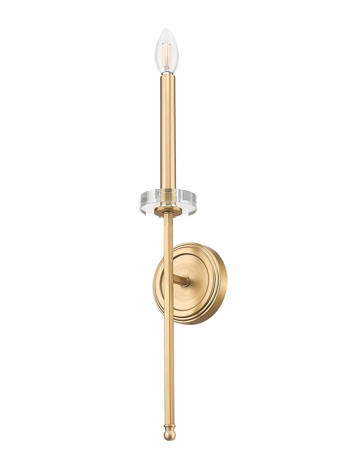 Z-Lite - 6100-1S-MGLD - One Light Wall Sconce - Gaultier - Modern Gold