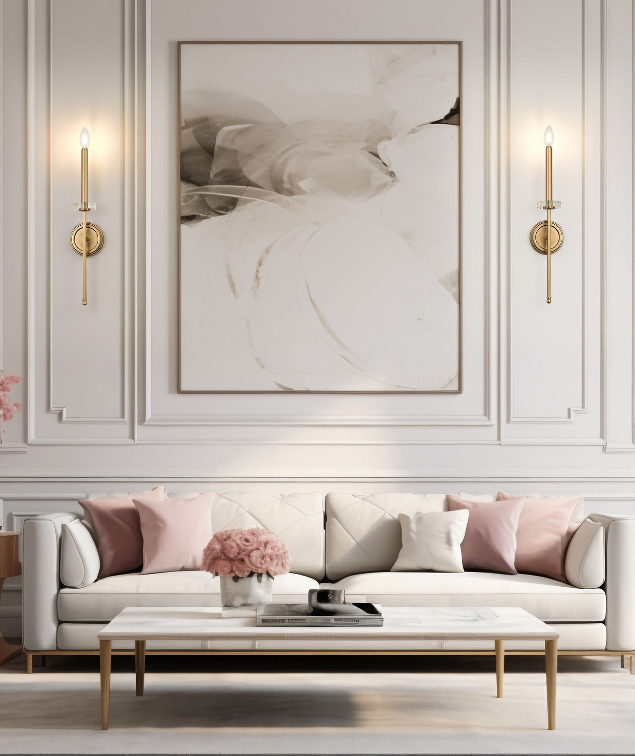 Z-Lite - 6100-1S-MGLD - One Light Wall Sconce - Gaultier - Modern Gold